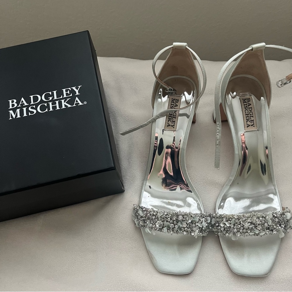 Badgely Mischka Jeweled Heels